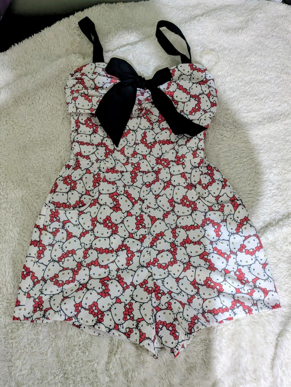 Hello Kitty Unique Vintage Romper